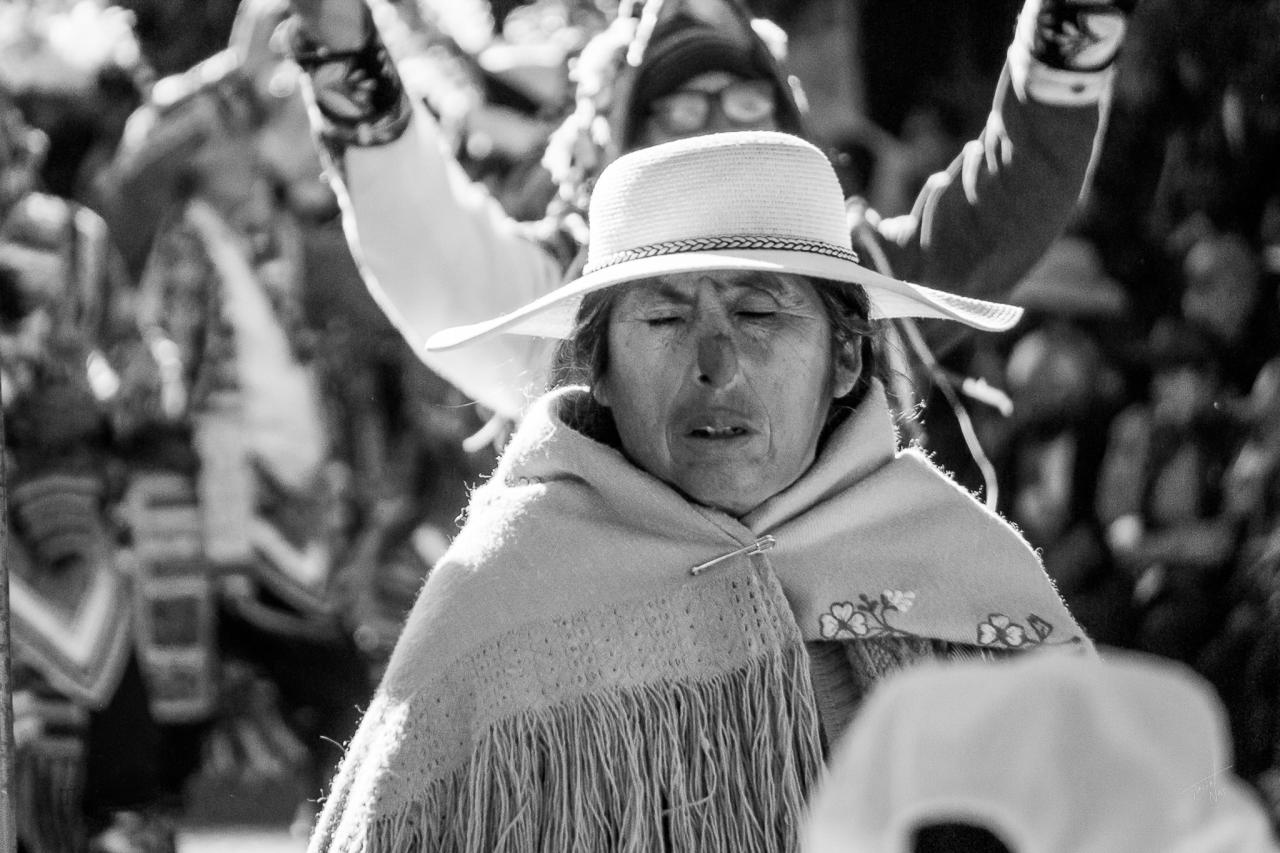 Bolivian woman